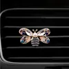 Car Air Freshener Bee butterfly Crystal Car Air Freshener Perfume lovely Auto Outlet Vent Solid Scent Fragrance car styling Interior accessories 231113