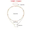 Pendant Necklaces Jewelry For Woman Simple Rings Necklace All-match Fashionable Collarbone Accessories Shopping Women