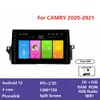 Android 12 Car Radio Video 2.5D Pekskärm GPS Navigation DVD Radio Audio Multimedia Player för Toyota Camry 2020-2021