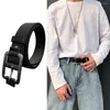 Belts Men Casual Waist Decoration Luxury Design Brand Pin Buckle Waistband Trouser Dress Leather Belt Thin Strap