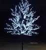 Décorations de Noël LED artificielle fleur de cerisier arbre lumière de Noël ampoules LED 2M hauteur 110/220VAC imperméable à la pluie utilisation extérieure lampe d'arbre de cour LT635