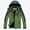 メンズジャケット冬のパーカーメンズウィンドブレイクと濃い暖かい風の毛皮コートオスの軍事フード付きアノラックジャケットメンズウィンタージャケットJ1111