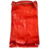 Bolsas de almacenamiento Bolsa de malla para cosechar cebolla reutilizable Fuerte Cordón Vegetal Red Hogar Nueces colgantes