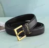 Luxe riem voor vrouwen echt leer van 3 cm breedte hoogwaardige mannen designer riemen s buckle cnosme dames tailleband cintura ceintures met doos