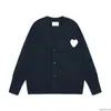 Tasarımcı Amis Unisex Mim Paris Sweater Amiparis Ter Fransa Moda Örgü Jumper A-line Küçük Kırmızı Kalp Coeur Sweatshirt S-XL VQIR