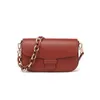 new leather fashion snake bag single shoulder layer cowhide women's crossbody