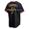 SL Corbin Carroll Diamondbacks Baseball Jersey Randy Johnson Christian Walker Ketel Marte Geraldo Perdomo Zac Gallen Merrill Kelly