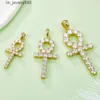 J002 bijoux chinois conceptions simples plaqué or jaune 925 argent Sterling 3mm 4mm 5mm VVS Moissanite pendentif croix catholique