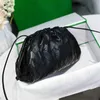 2023bv venetasbottegas pochette sac à main tissé nuage sac en cuir mignon petite femme une épaule bandoulière polyvalent mode