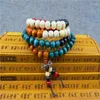 Bracelets de charme 8mm Bouddhiste Santal Méditation Prière Bois Perles Mala Bracelet Pour Femmes Hommes Bracelets Poignet Décoration Wrap Bijoux