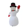 Christmas Decorations Glowing Huge Inflatable Snowman Campfire Cam Led Lights Outdoor Indoor Lighted For Holiday Decoration Lawn Yar Dhdv0