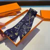 ربطات عنق Twilly Designer Tie Odyssey Women Ties Man Designer 2023 ربطات عنق أزياء السيدات بأحرف نمطية ملابس برقبة لون الحرير