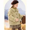 Giacche Cappotti invernali per ragazze Cappotto in peluche per ragazze Autunno e abbigliamento in lana per bambini Abiti firmati di lusso per bambini