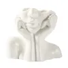 Fioriere Corpo femminile nordico Modellazione Vaso in ceramica Stile creativo semplice Vaso da fiori Busto in resina umana BuNude Bum Decorazioni per la casa