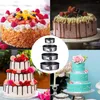 Baking Tools (5 In A Dozen)4Pcs/Set Cake Pan For Removable Bottom Non-Stick Springform Cheesecake Leakproof Round