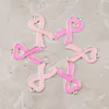 Charms 30pcs Pink pink Ribbon Breast Cancer with Charms for DIY Jewelry Making 231113