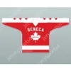 Maillot de hockey personnalisé rouge 9 SENECA NATIONALS METRO JUNIOR B HOCKEY LEAGUE, nouveau haut cousu S-M-L-XL-XXL-3XL-4XL-5XL-6XL