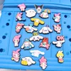 Inne style mieszanki 50pcs Pvc Ml Cartoon Shoe Charms Kawaii Japan Bow Serce Flower Croc Jibz Fit Fits Buty Girls Buty Ozdoby Drop D Otz1d