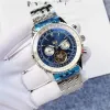 U1 Top AAA Breitling relógio masculino de luxo relógio automático relógio de designer de corda automática à prova d'água calendário mecânico homem datas de dia de alta qualidade atacado montre Y552