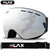 Gogle narciarskie Elax marka podwójne warstwy przeciwpogowe śnieżne szklanki snowboardowe okulary śnieżne na zewnątrz gogy 231114
