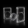 400 st/Lot Coin Storage Boxes 14mm-40mm Clear Acrylic Coin Display Slab Coin Holder Storage Box Grad Collection Coin Slab Box