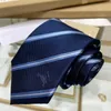 Luksusowy designerski jedwabny krawaty klasyczne krawaty marki dla mężczyzn Mens Knight Diagonal Stripe Tie