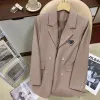 Tasarımcı Kadın Takımları Blazers Coats Fashion Premium Suit Plus Boyut Boyu Üst Ceket Gönder Ücretsiz Kemer İş Gönder