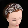 Haarspeldjes Tiara En Kroon HADIYANA Trendy Vrouwen Bruiloft Bruids Sieraden Party Accessoires Gift Zirkoon BC5565 Princesa