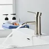 Bathroom Sink Faucets Stainless Steel Basin Faucet Cold Mixer Tap Brushed Nickel Water Kitchen Vessel