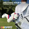 منتجات Golf Golf الأخرى غولف الحديد 10pcs/مجموعة أغطية رأس نادي الجولف الأغطية الحديدية الراقية تغطي أغطية نادي الجولف أبيض 231114