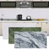 Wallpapers Marble Sticker Waterproof Imitation Ceramic Tile Wallpaper Bathroom Kitchen Self Adhesive Stickers PVC Home Wall Decal