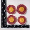 Decoratieve bloemen 6-11 cm / echte natuurlijke geperste droge gedroogde pers Gerbera hoofd DIY voor epoxyhars sieraden kaarsen maken benodigdheden