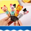 Cat Shaped Beer Bottle Opener Animal Stainless Steel Wooden Cats Magnet Bottles Openers Creative Kitchen Supplies Inventory Wholesale G1114