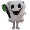 Boże Narodzenie Mascot White Toothot Costume Cartoon Anime Postacie Unisex Dorośli rozmiar Halloween impreza na zewnątrz strój reklamowy