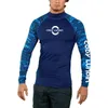 القمصان للرجال Cody Lundin Men Long Sleeve Shirt UPF 50 UV Protection Sundsheren Sundshirt للتنزه في التمرين تجريبي سباحة ركوب الأمواج Gaurd 230414