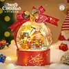 Blocks Loz 2023 Mini Block Christmas Glow in Dark Navida House Year Xmas Tree with Cover Gift for Girls Friends Birthday 231114