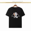 T-shirty dla mężczyzn Tee Tee Letni projektantka starych koszulek Streetwear Ręcznie nadruk bawełniany koszulka misowa koszulka męska