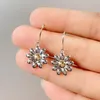 Dangle Earrings CAOSHI Dainty Flower Drop For Women Delicate Daisy Accessories Daily Wear Young Fresh Girl Fashion Jewelry Gift