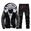 Erkek Hoodies Sweatshirts Erkek Kamuflaj Sweatlesuit Sport Hoodies Pantolon İki Parça Set Açık Hava Spor Takım Elbise Taktik Giyim