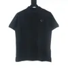 メンズ プラス Tシャツ ポロ ラウンドネック刺繍とプリントのポーラー スタイルの夏服、ストリート ピュア コットン M セット ショーツ tシャツ eg3
