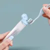 Toothbrush 1PC Travel Portable Folding Toothbrush Travel Super Soft Bristle Toothbrush Set Creative Tooth Clean Tools Can Hold Toothpaste 231113