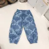 Nouveau bébé Survêtement automne enfants vêtements de marque enfants Ensemble deux pièces Taille 100-150 Poitrine logo imprimé sweat à capuche et jeans Nov10