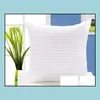 Coussin / oreiller décoratif coussin noyau de haute qualité coton textiles de maison café décor cadeau livraison directe jardin Dhy7Q