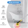 Spazzole per pulizia 6 10 in 1 Spazzola elettrica USB Spin Scrubber Strumenti Cucina Bagno Gadget 231113