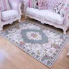 Tapetes estilo europeu grosso delicado floral tapetes para sala de estar decoração área pastoral quarto casa tapete grande tapete w0413