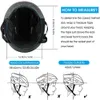 Ski Helmets Sports Helmets PC Shell Ski Helmet Breathable Adjustable Head Circumference Anti Collision Cycling Helmet for Men Women 231114