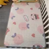 Bedding Sets Cartoon born Waterproof Crib Pad Baby Washable Changing Mat5 Layers Portable Foldable Compact Urine Pad 230413