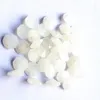 Avize Kristal 100 PCS 14mm Yeşim Beyaz Sekizgen Boncuklar Parçalar İçin 2 Delik Diy perde Aksesuarları Düğün Ev Dekor