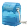 Plastikowe palenie ziół szlifierki tytoniowe z szufladami Rękołaj ręcznie mechaniczne młynki przyprawowe urządzenie niszczyciel