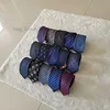 ترابط رقبة الحرير الحريرية كيني سليم ضيقة بولكا منتشرة جاكار يدوية العنق المنسوجة مصنوعة في العديد من الأنماط مع الصندوق